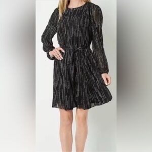 Maia Elegant Black and Gold Women's Dress size 8 Whisigoth Dark Fairy